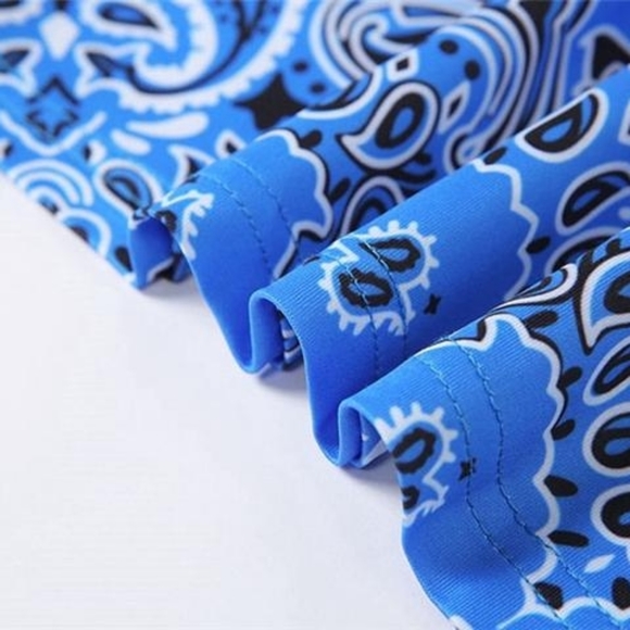 Bandana Print Mini Dress - Picture 4 of 7